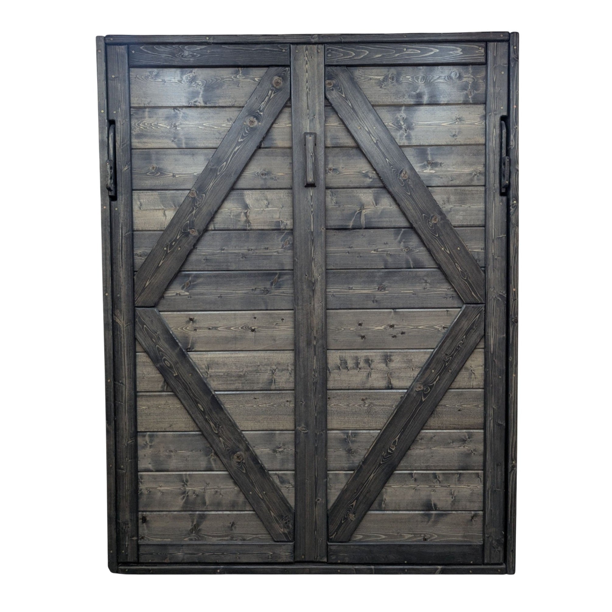 Queen Murphy Bed - Charcoal - Kootenay Murphy Beds