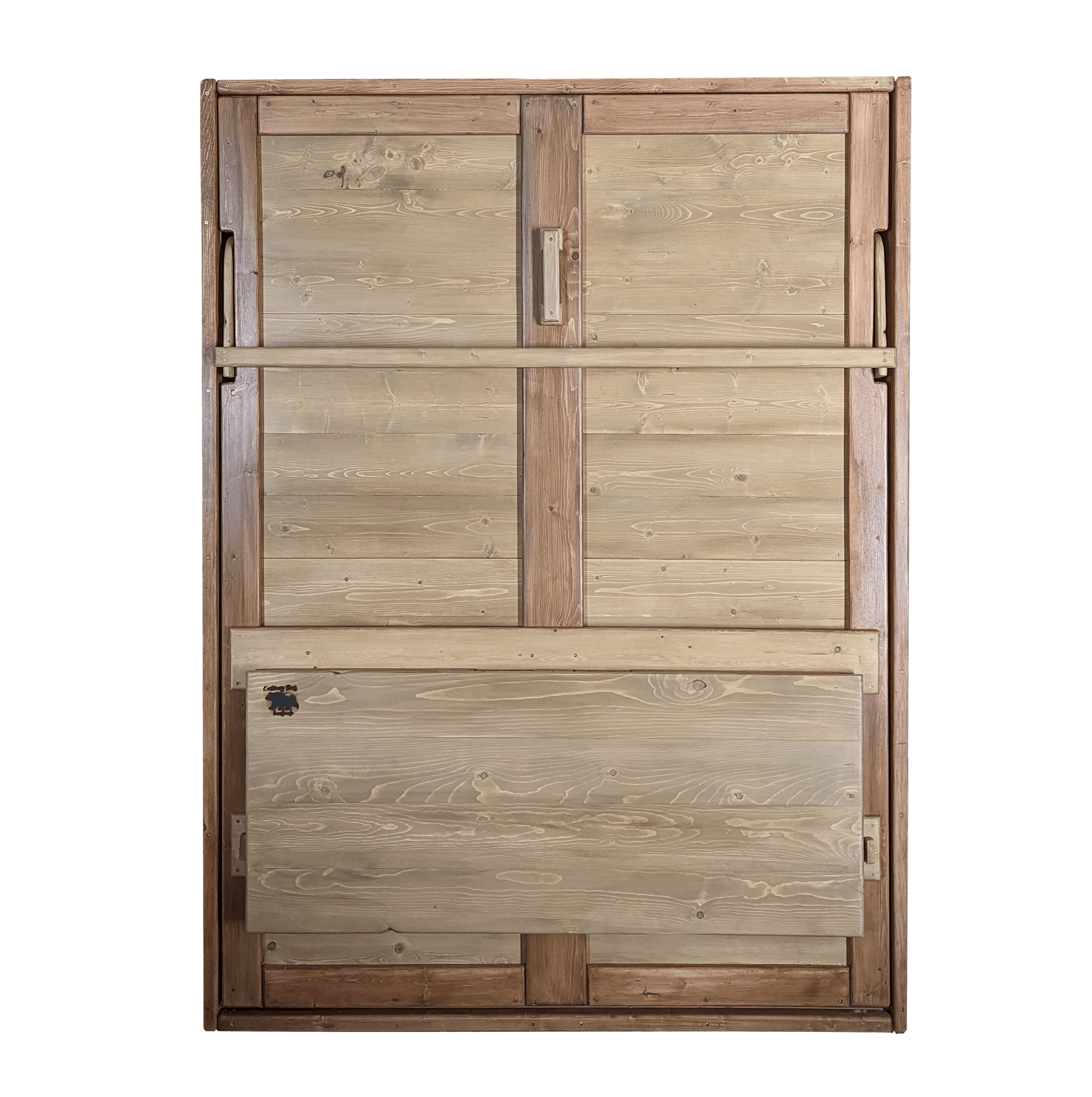 Cedar Murphy Bed With Desk Locally Made Wall Bed