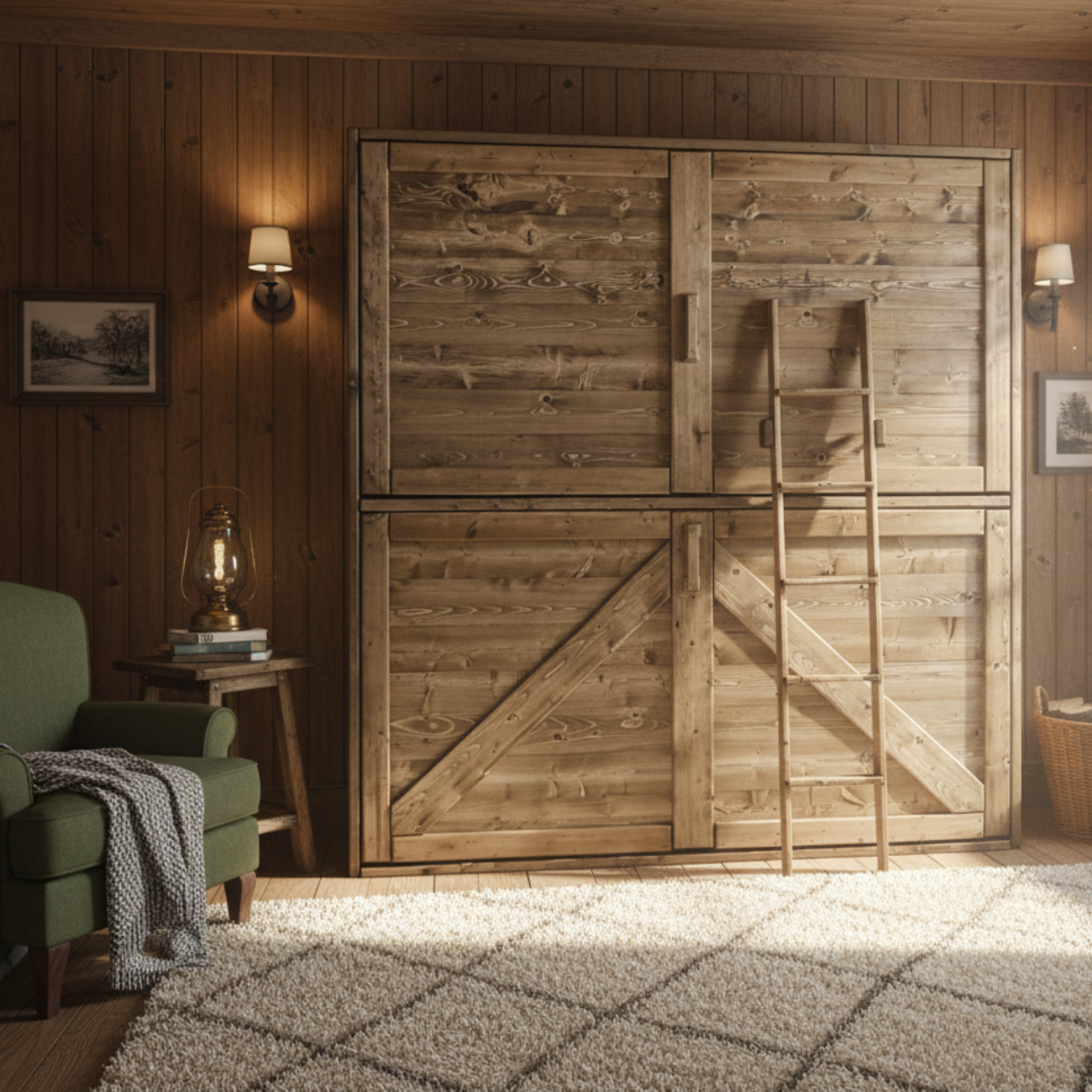 Murphy Bunks - Walnut