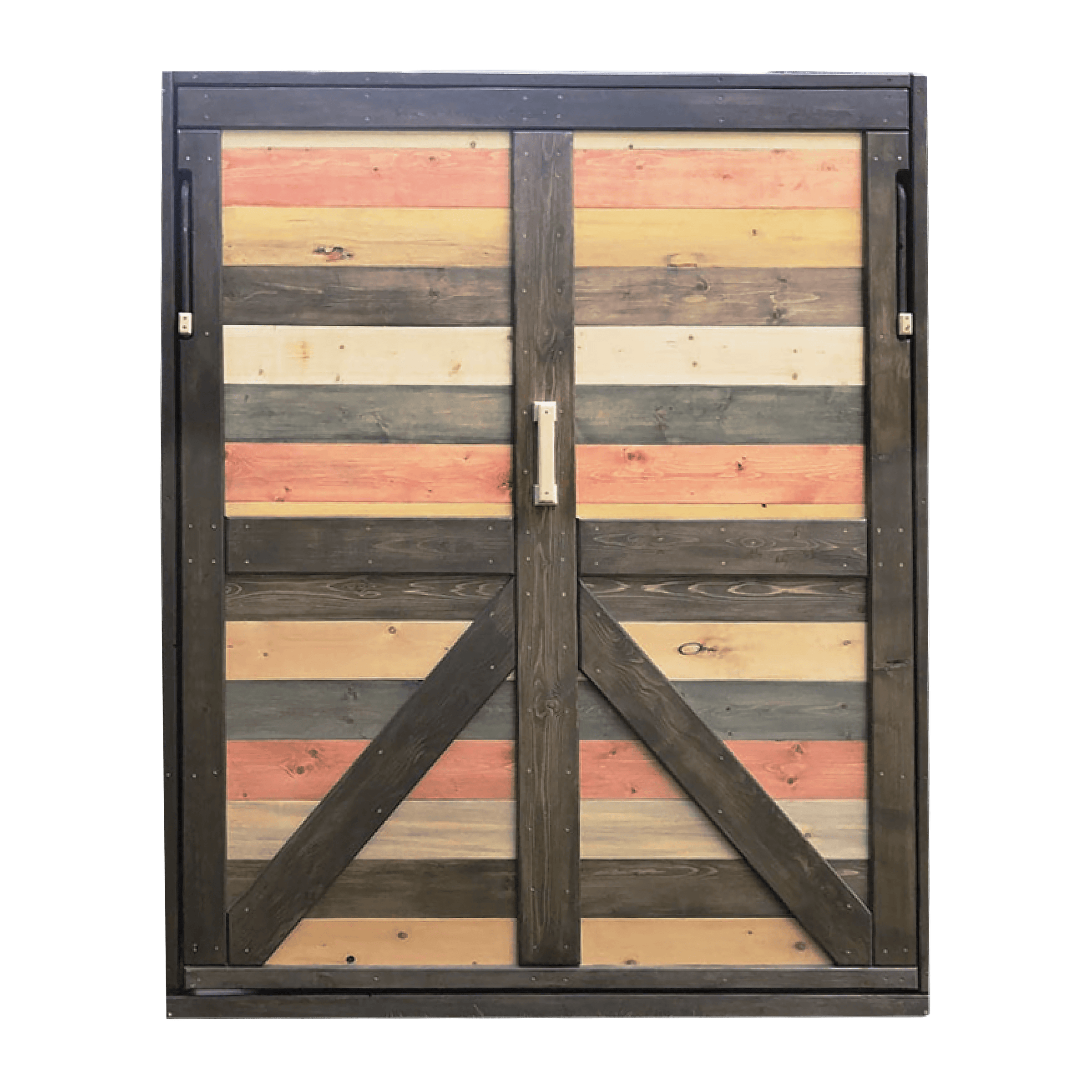 Red Signature Queen Murphy Bed Handcrafted in British Columbia