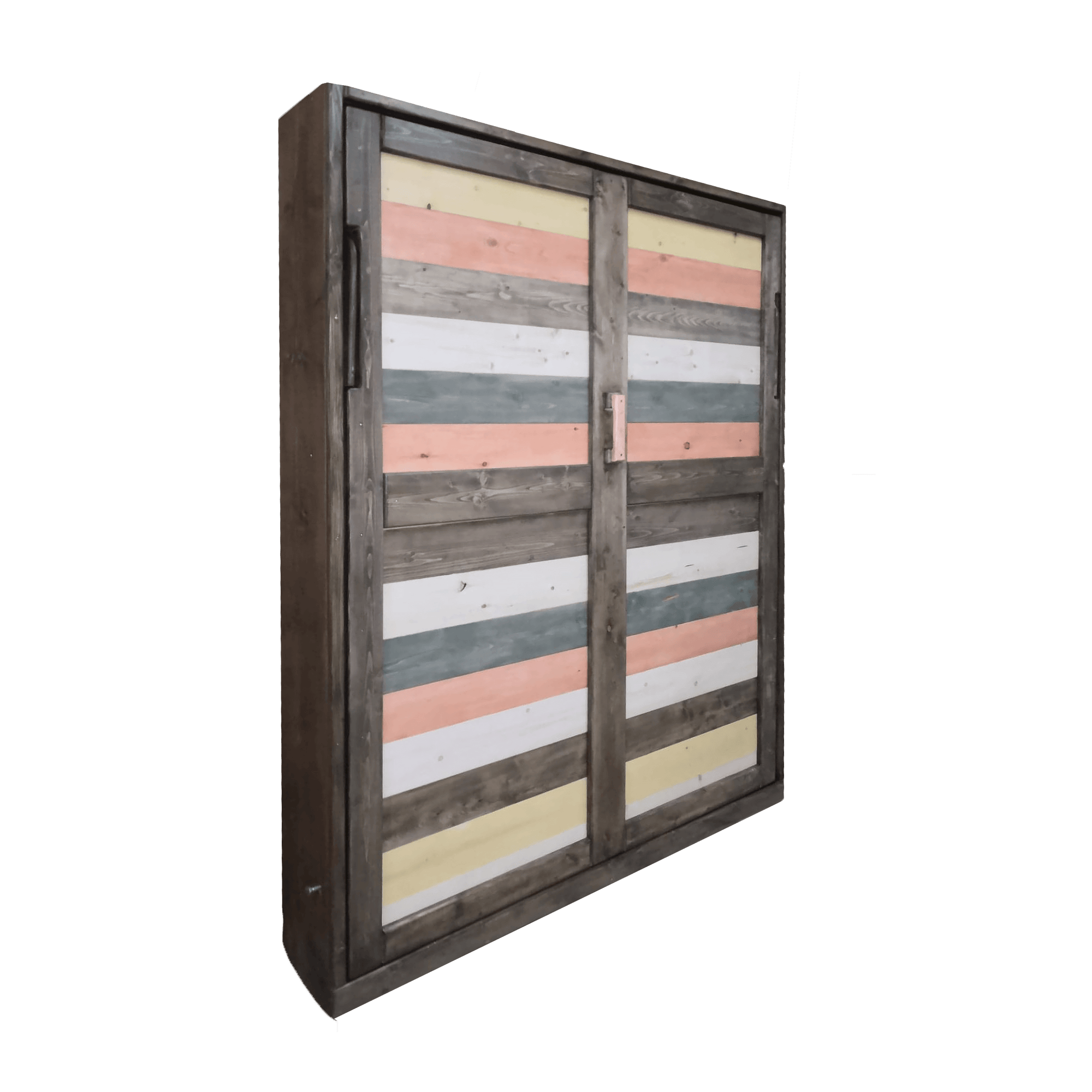 Red Signature Queen Murphy Bed Handcrafted in British Columbia